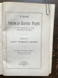 Louthan, Henry Thompson- The American Baptist Pulpit