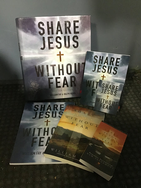 Share Jesus without Fear - Leaders guide with DVD, New Testament, and workbooks