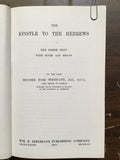 Westcott, B.F.- The Epistle to the Hebrews
