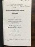 James, Charles F.- Documentary History of the Struggle For Religious Liberty in Virginia