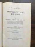 Barton, George A.- Archaeology and the Bible