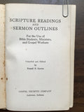 Byrum, Russell R.- Scripture Readings and Sermon Outlines