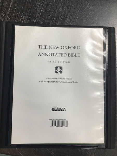 The Oxford Annotated Bible (NRSV)
