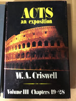 Criswell, W.A. - The Holy Spirit in Today’s World & Acts vol. 3