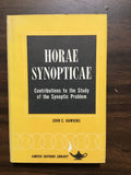 Hawkins, John C.- Horae Synopticae