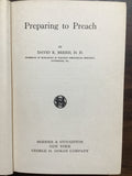 Breed, David R.- Preparing to Preach