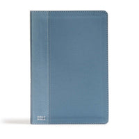 CSB Essential Teen Study Bible-Steel Blue LeatherTouch