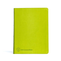 CSB Life Counsel Bible Apple Green LeatherTouch