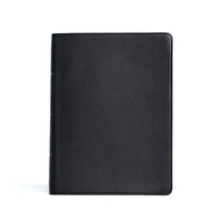 CSB Life Counsel Bible Black Genuine Leather