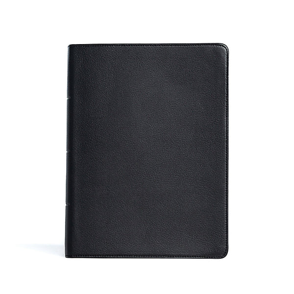 CSB Life Counsel Bible Black Genuine Leather Indexed