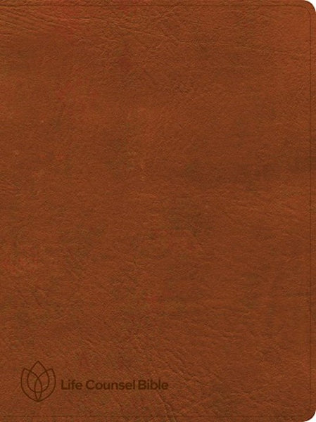 CSB Life Counsel Bible Burnt Sienna LeatherTouch