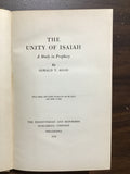 Allis, Oswald T.- The Unity of Isaiah