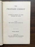 Banks, Louis Albert- The People's Christ