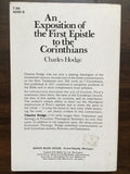 Hodge, Charles- An Exposition of the First Epistle to the Corinthians