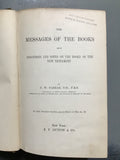 Farrar, F.W.- The Messages of the Books