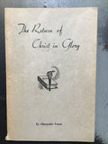 Fraser, Alexander- The Return of Christ in Glory