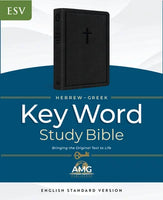 ESV Zodhiates Hebrew-Greek Key Word Study Bible Genuine Black