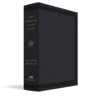 ESV The Jeremiah Study Bible-Black Leatherluxe Indexed