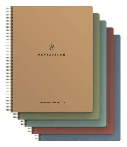 ESV Spiral-Bound Journaling Bible, Five-Volume Set Hardcover