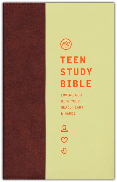 ESV Teen Study Bible TruTone Burnt Sienna