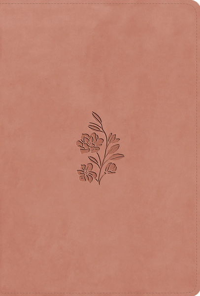 ESV Women's Study Bible TruTone Blush Rose, Floral Bloom Design