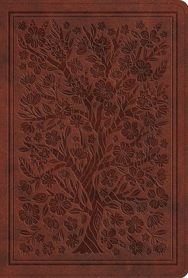 ESV Women's Study Bible TruTone Chestnut, Almond Tree Design