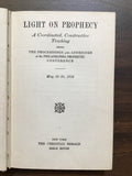 Light on Prophecy