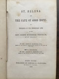 Bertram, Rev. James M'Gregor- St. Helena and the  Cape of Good Hope