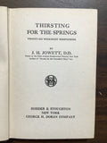 Jowett, J.H.- Thirsting For The Springs