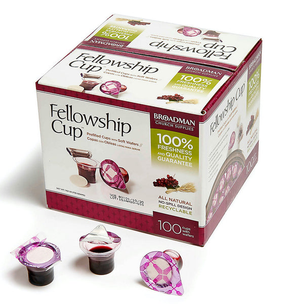 Fellowship Cup-  Box of 100