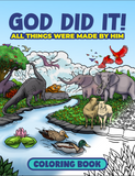 Bible Truth Music Coloring Books Set (4 different books)