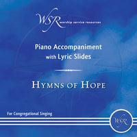 Hymns of Hope - Piano with Lyric Slides DVD