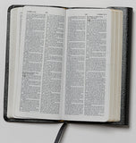 KJV #1024S Classic Companion Bible Bonded Black with Snap Cover