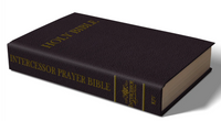 KJV Intercessor Prayer Bible Black Genuine