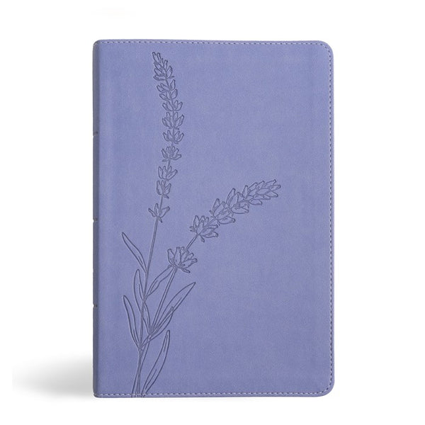 KJV Personal Size Giant Print Lavender Leathertouch