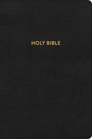 KJV Rainbow Study Bible Black LeatherTouch