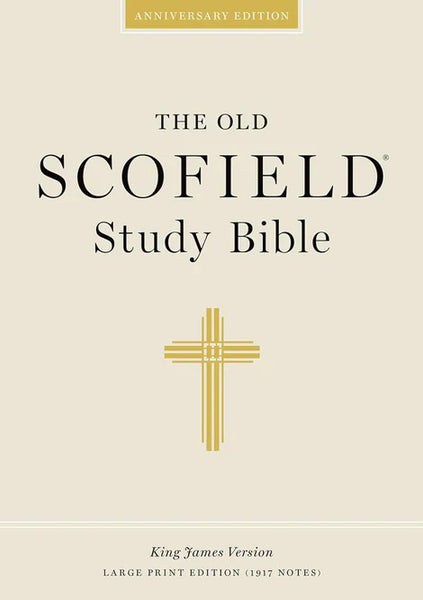 KJV Scofield Study Bible #394RRL LARGE PRINT Black Genuine