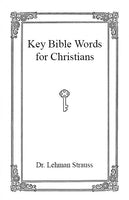 Key Bible Words For Christians (4 Booklets)