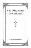 Key Bible Words For Christians (4 Booklets)