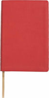 LSB Legacy Standard Bible/Handy Size Bible (Red Letter)-Red Paste-Down Faux Leather