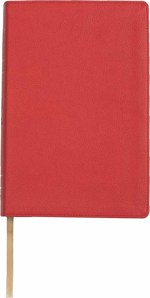 LSB Legacy Standard Bible/Handy Size Bible (Red Letter)-Red Paste-Down Faux Leather