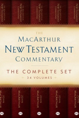 MacArthur NT Commentaries: 34 titles - 1 each volume