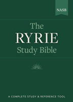 NASB Ryrie Study Bible Genuine Black Indexed