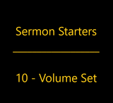 Sermon Starters Set - Volumes 1-10