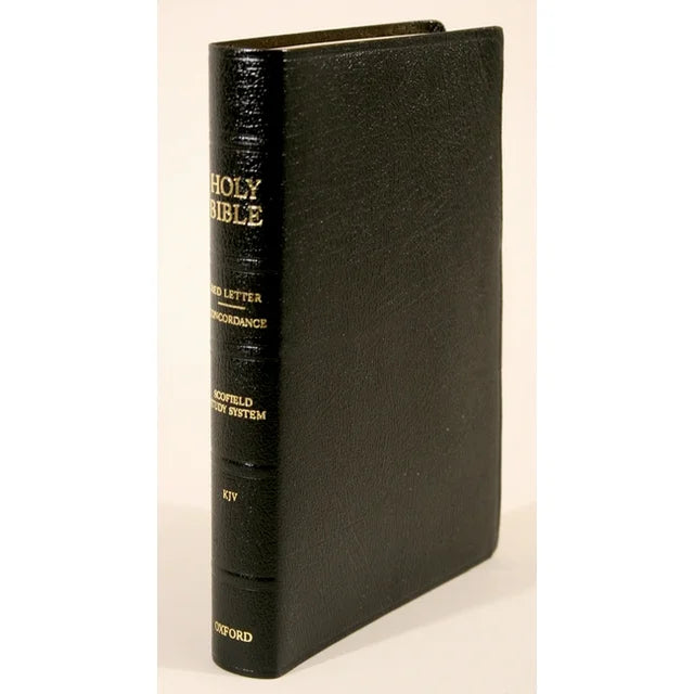 KJV Original Scofield Study Bible #294RL Black Genuine – Scripture Truth