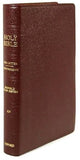 KJV Original Scofield Study Bible #294RL Burgundy Genuine