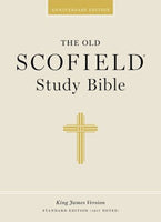 KJV Old Scofield Study Bible Standard Edition #261RRL Burgundy Bonded Indexed