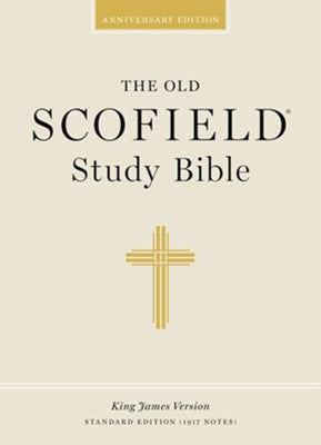 KJV Old Scofield Study Bible Standard Edition #261RRL Black Bonded Indexed