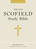 KJV Old Scofield Study Bible Standard Edition #274RRL Black Genuine Indexed