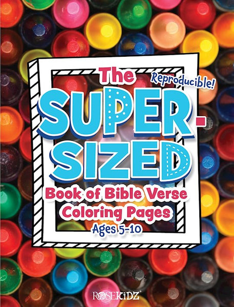 The Super-Sized Book Of Bible Verse Coloring Pages